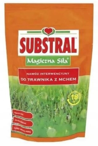 

Nawóz do trawników z mchem 350 g Substral Magiczna