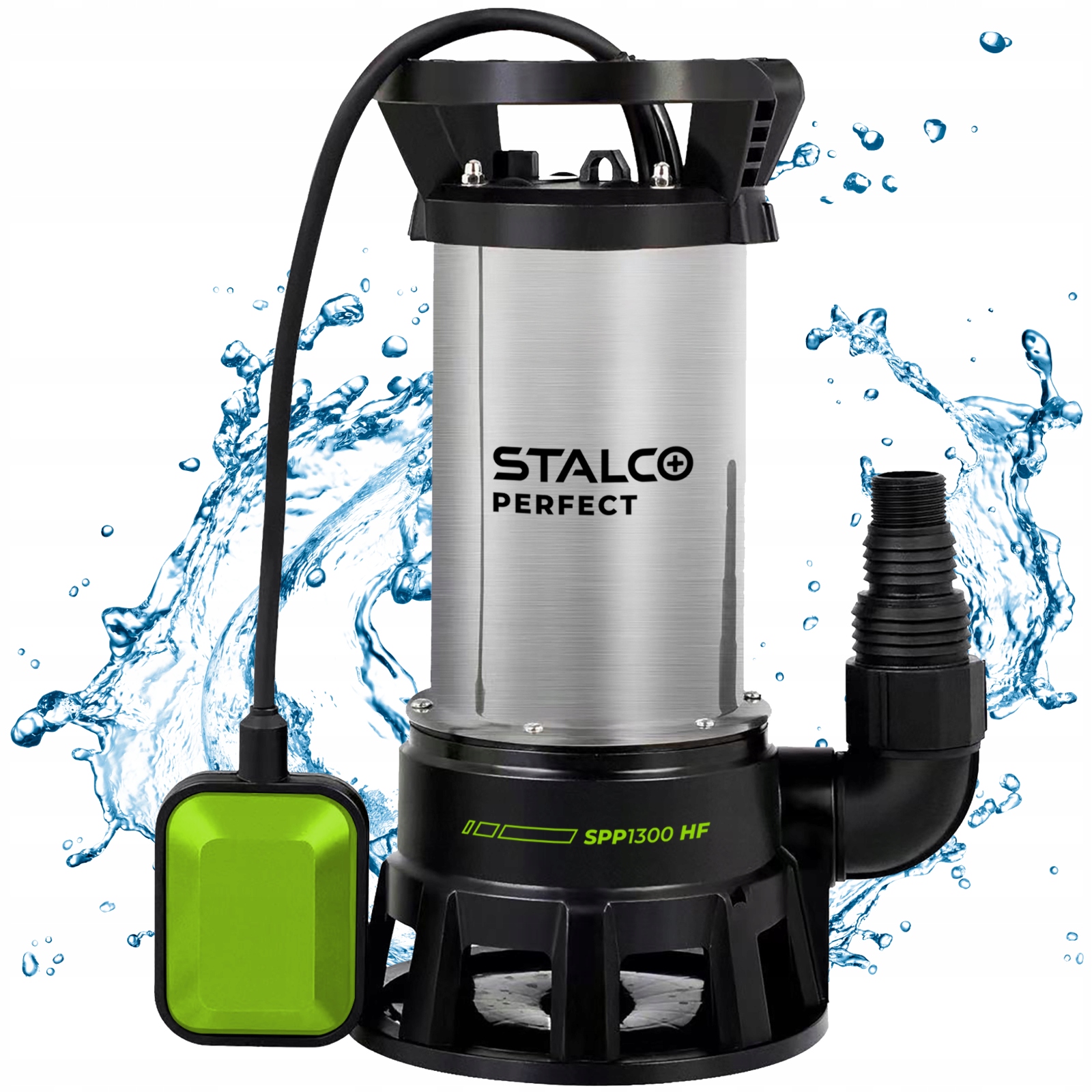 Ponorná Pumpa Na Špinavú Vodu 1300W SPP1300HF Účinná 25000 l/h Stalco