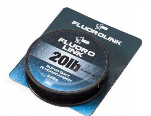 Materiał przyponowy Nash Fluorolink 0,45mm/20m