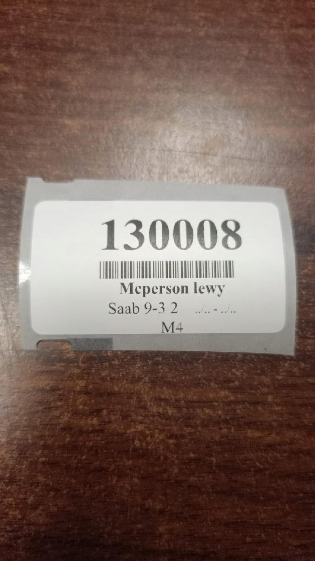 SAAB 9-3 II 2.2 DTI McPherson levý předek