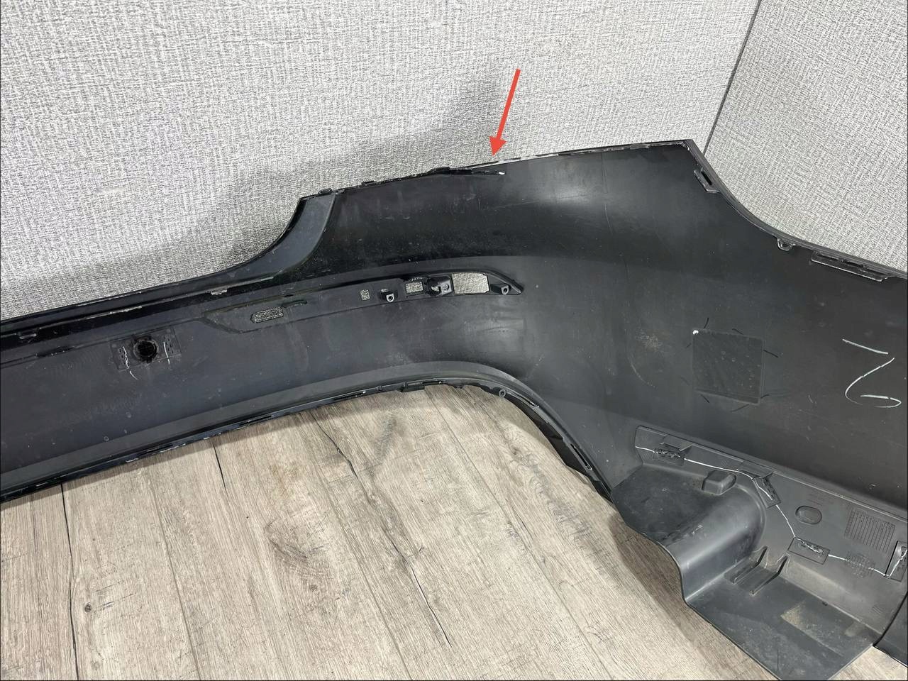 VOLVO S60 lll sedan 2018 - 2024 bumper rear part 31455659