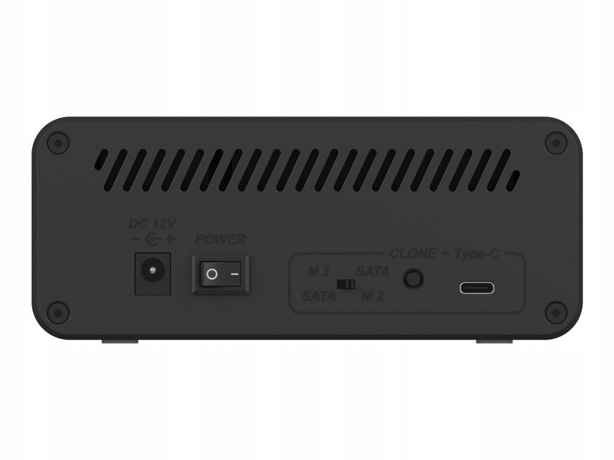 Icy Box IB-2914MSCL-C31 Stacja dokująca i klonująca na Dyski M.2