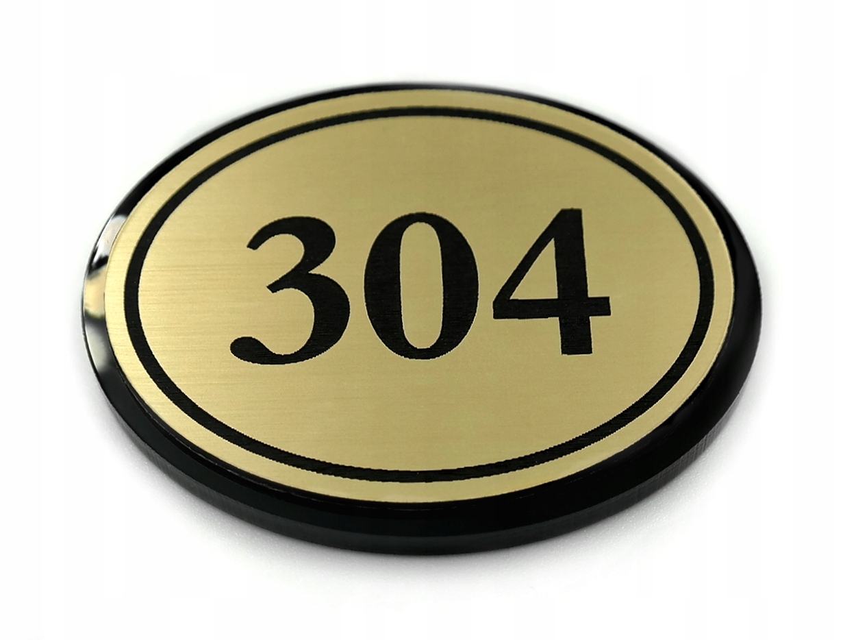 numer NUMEREK NA DRZWI hotel dom klub 5x4 + PLEKSI Kod producenta 00011