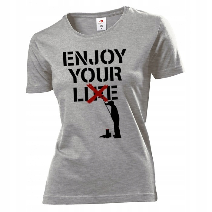 

Koszulka damska Street Art Enjoy Your Lie XXL