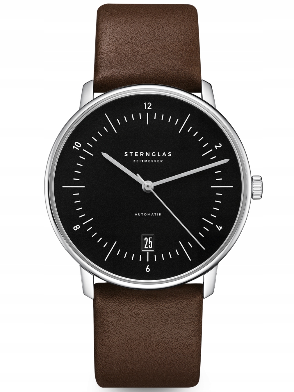 Nowy Zegarek męski Sternglas S02-NA53-PR04 Naos Automatik 38mm