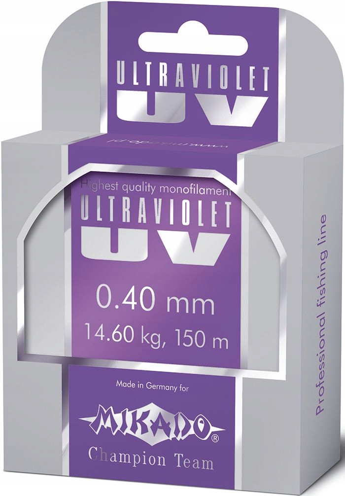 

Żyłka Mikado Ultraviolet 0,20mm 150m