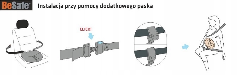 BESAFE ADAPTER DO PASÓW DLA KOBIET W CIĄŻY Be Safe EAN (GTIN) 7043485200339