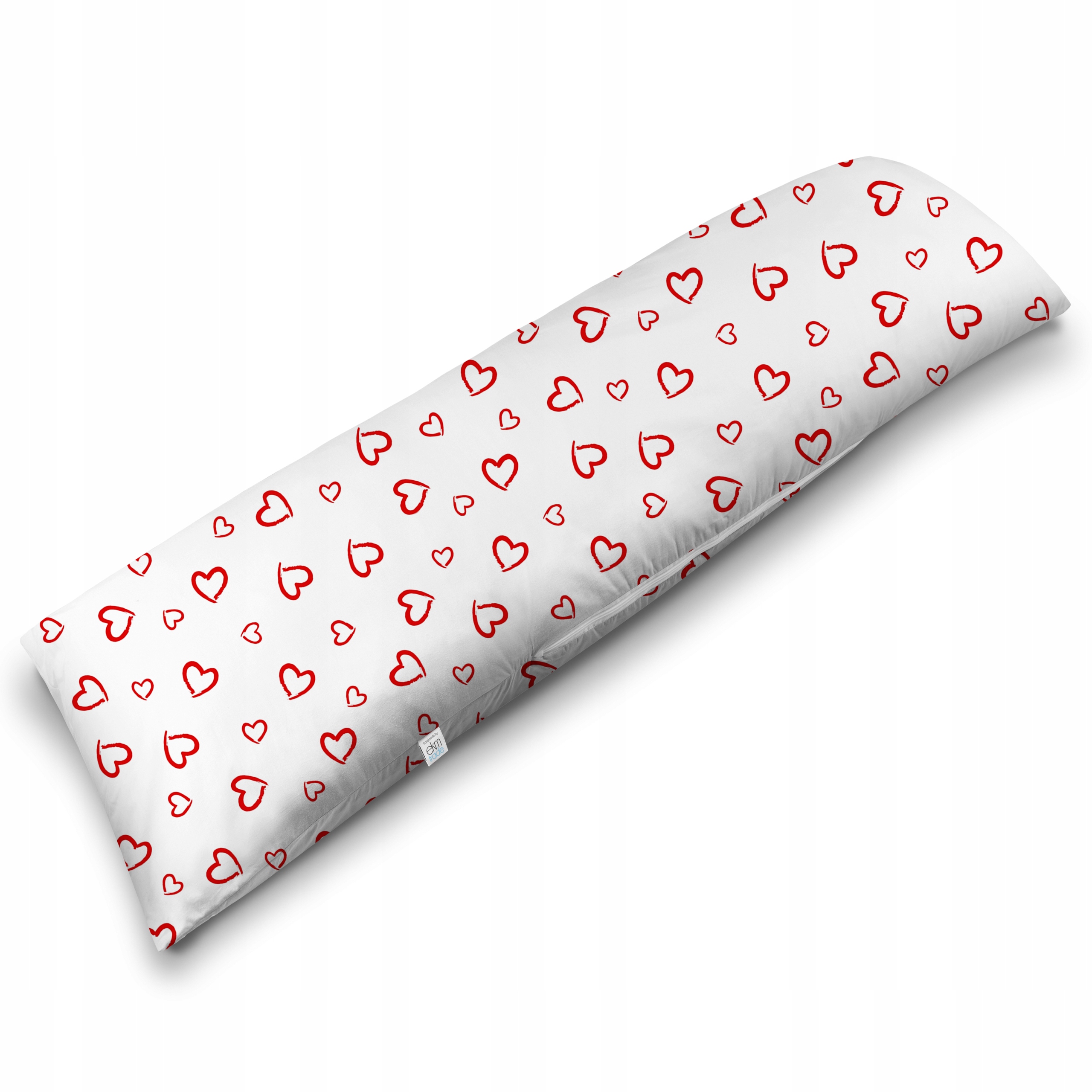 Long polštář s polštářkem 40x145 na spaní na boku Břicha, velká Bavlna W6