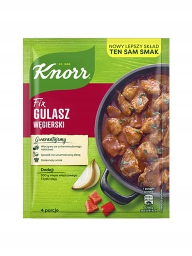Levně 10 x Knorr Fix Maďarský guláš 46 g