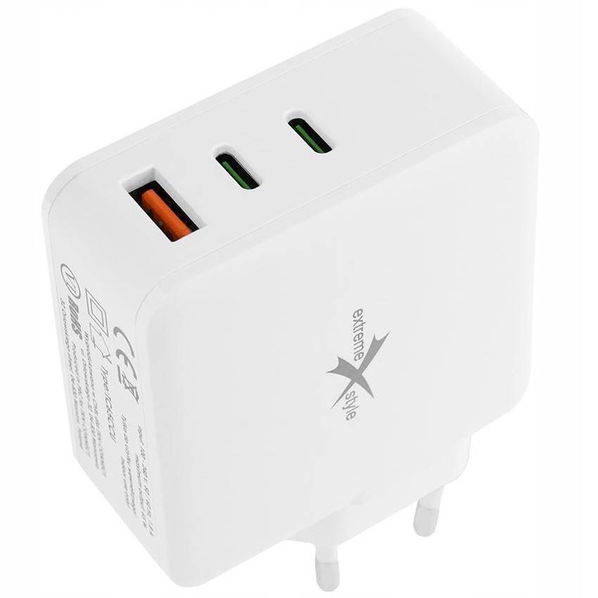 

Ładowarka Sieciowa 65W – 2 X Usb C (pd) Usb (qc)
