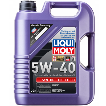 Liqui Moly Olej Synthoil High Tech 5W40 5L 1856