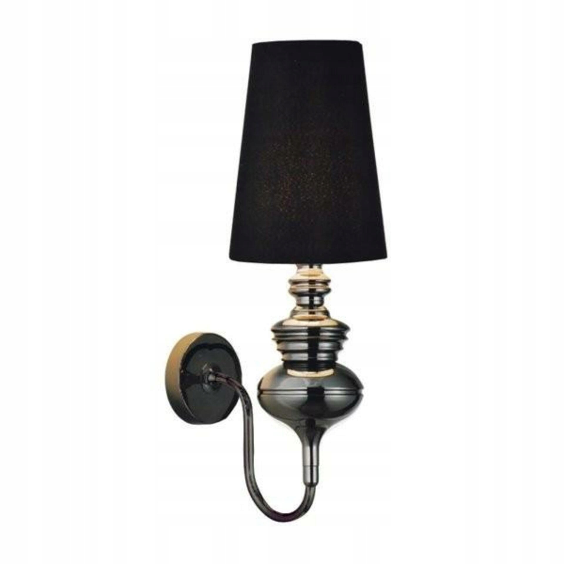 Nástenná lampa AZzardo Baroco wall black AZ0062 E14 1x11W IP20 18cm čierna