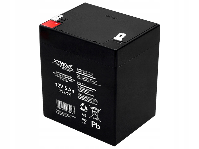 

Akumulator żelowy 12V 5Ah Xtreme