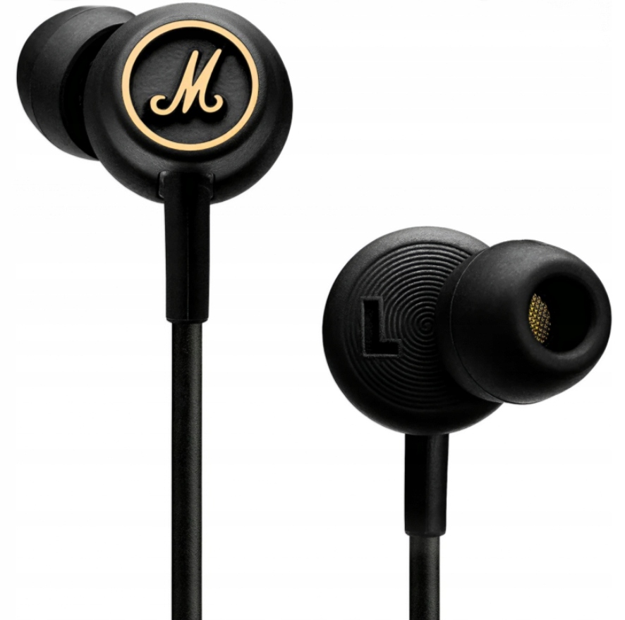 Org Słuchawki Marshall Mode Eq Przewodowe Dokanałowe Mikrofon 3.5 mm czarne