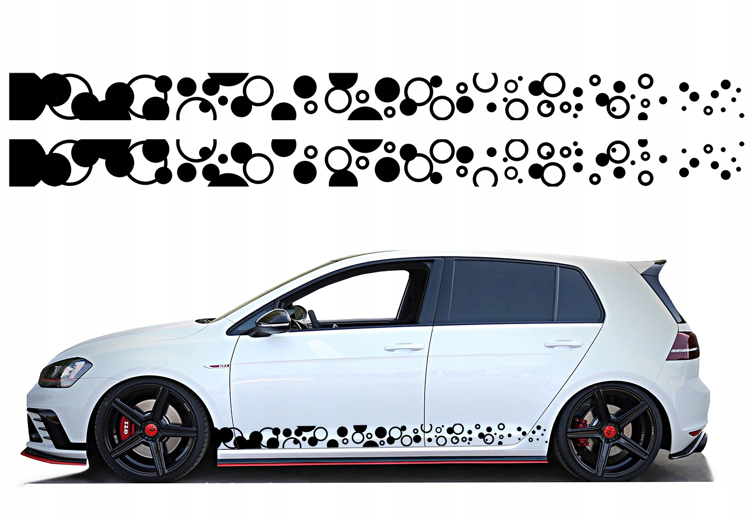 Samolepka Pásek Na Bok Auta Kola 220X14 cm