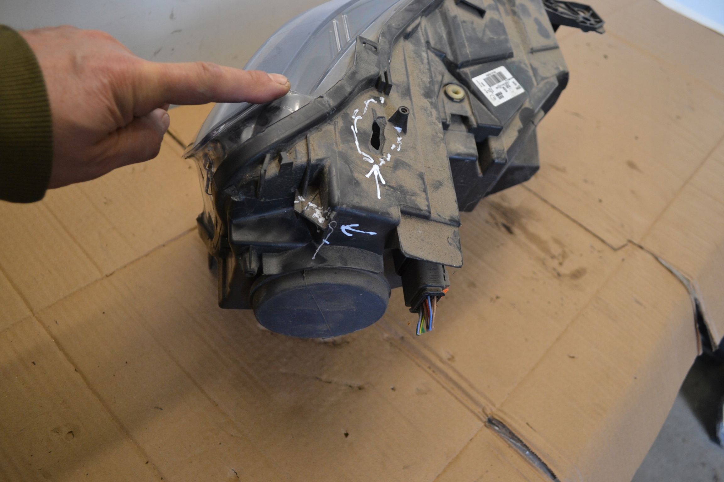 light left PEUGEOT PARTNER IV RIFTER 9816826980