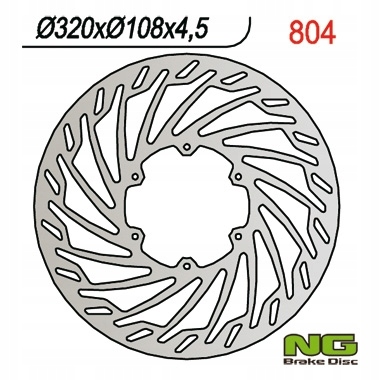 Ng Brzdový Kotúč Predný Gas Gas Sm 125 (01-07), 250/450 (01-05), 450/515