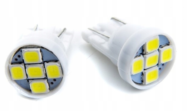 

W5W Led Żarówki x2 Postojówki Einparts Małe W5W