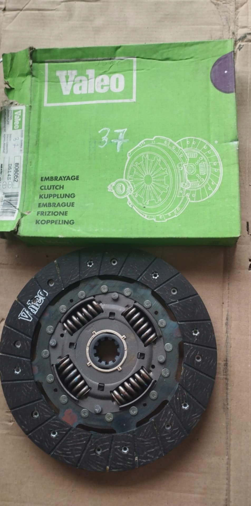 Valeo 806052 Tarcza sprzęgła