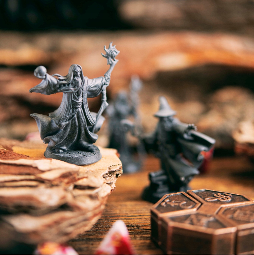 Figurka RP Wolf RPG Kolor szary