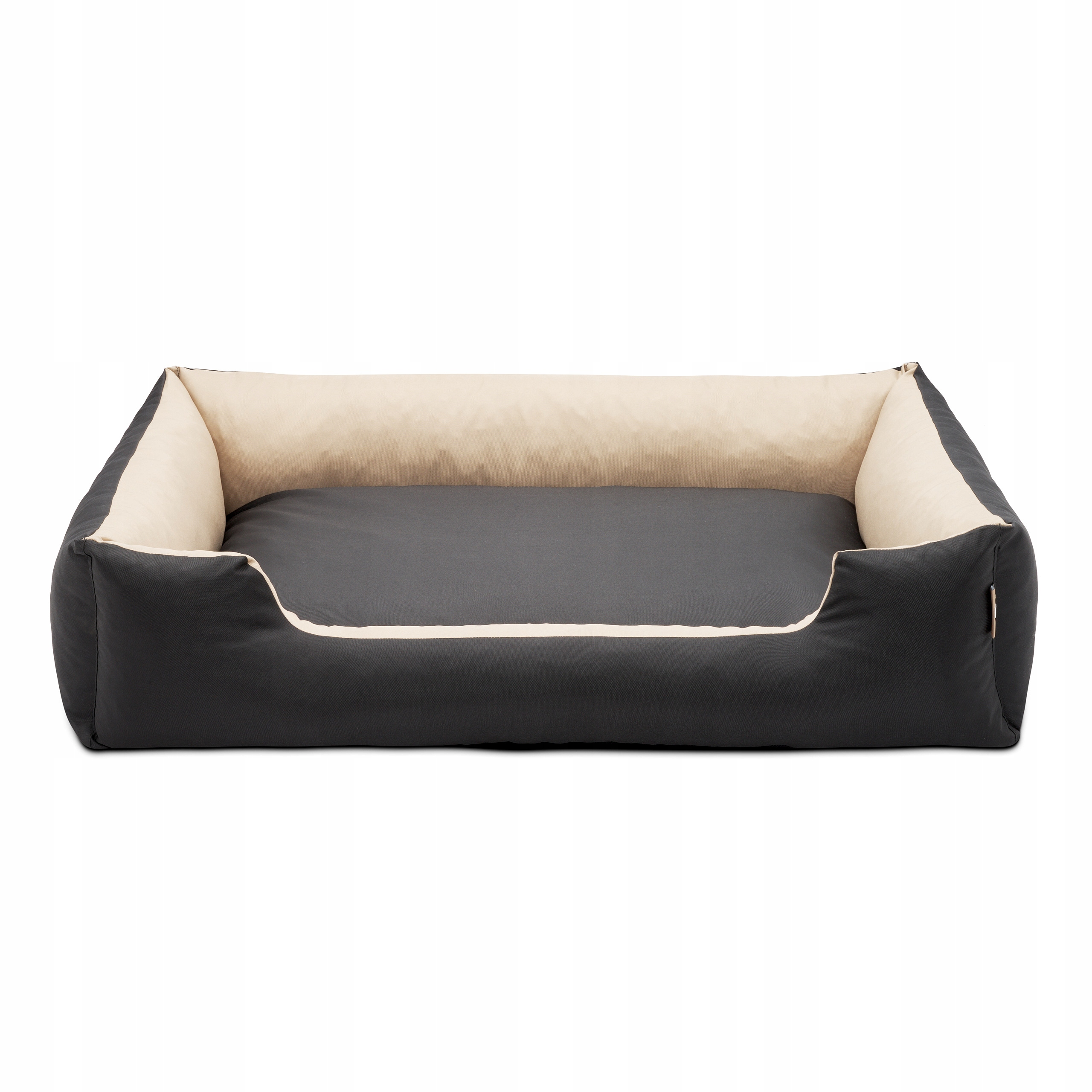 Levně Povlak 100x75 cm velikost XXL béžová černá