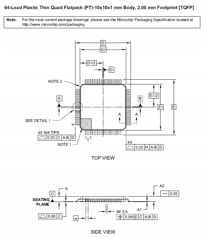 Płytka adapter uniwersalny QFP64 TQFP64 0.5 ZIF G Rodzaj programator uniwersalny