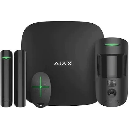 Ajax Systems StarterKit Cam Hdr černý WiFi alarmový set