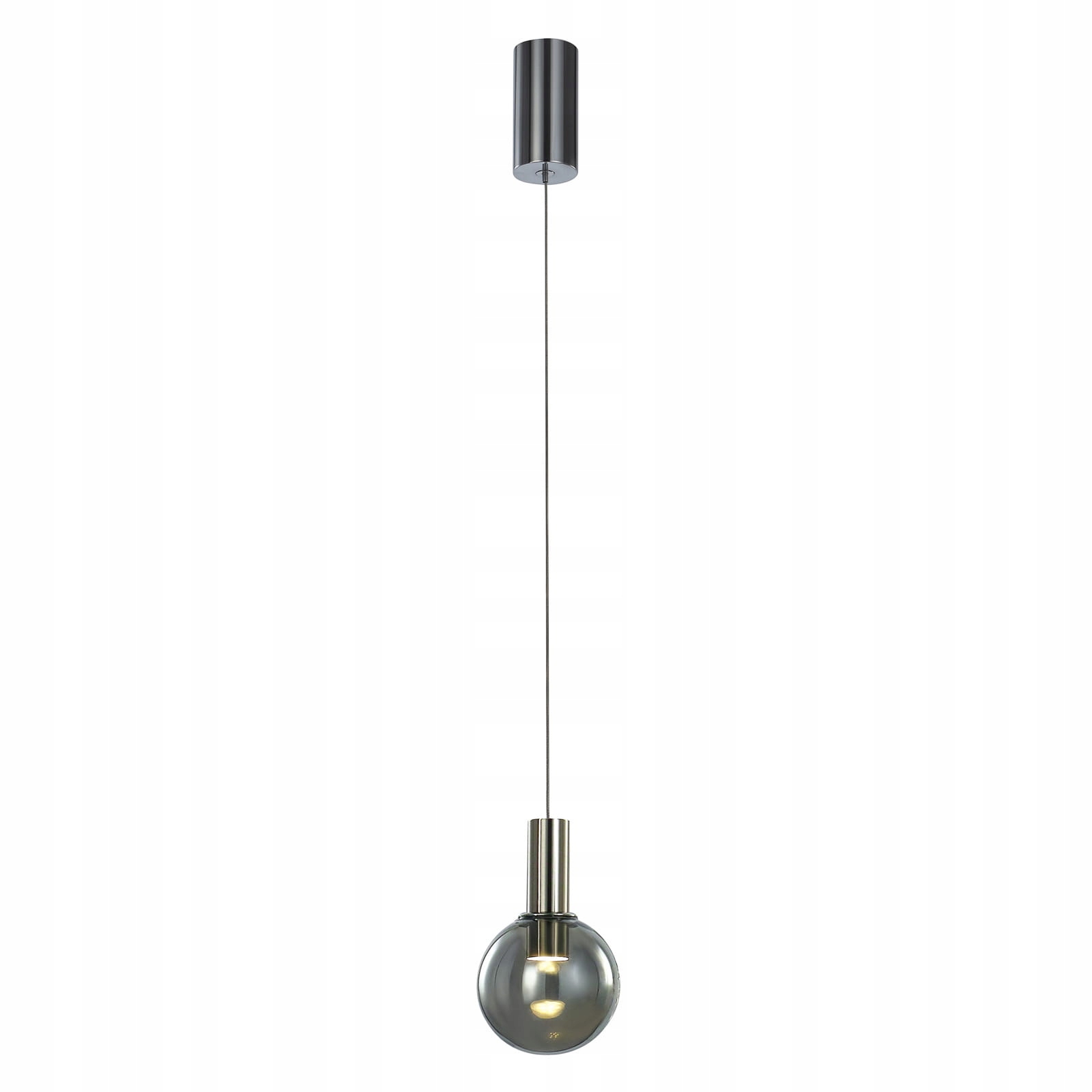 Italux Aria Led závěsná lampa chromovaná, 3000K, 6W, moderní