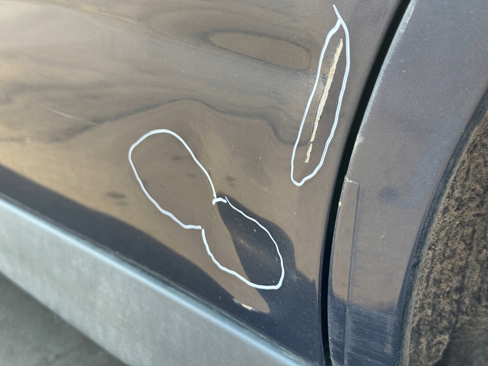 Ford Grand C-max door left rear. side sliding IA