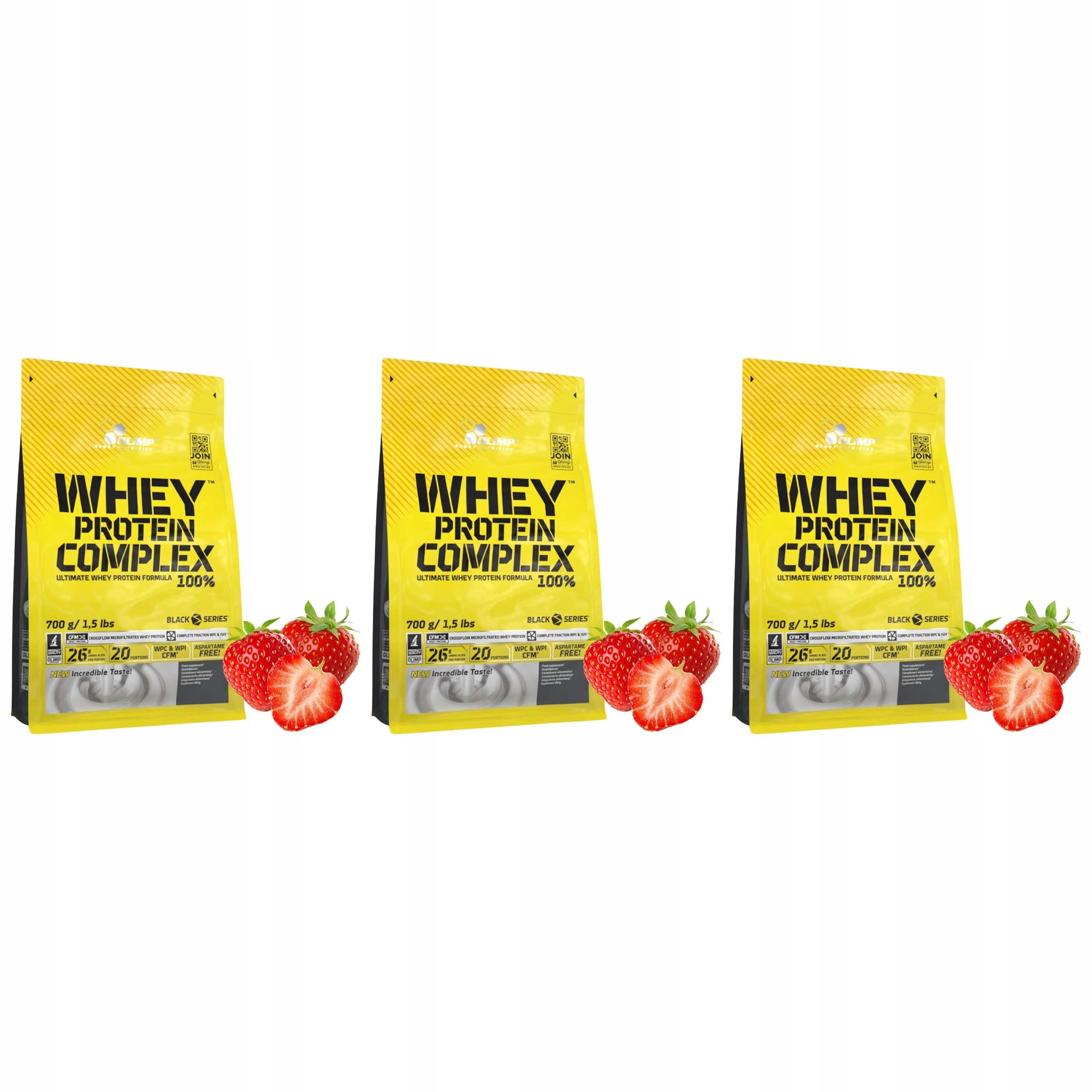 3x Olimp Whey Protein Complex 100% 700 g Wpc Protein
