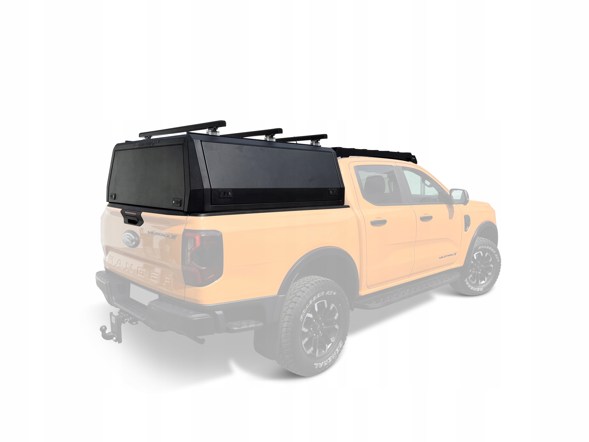 Хардтоп алюминиевый корпус для пикапа Ford Ranger Hilux Navara Dmax