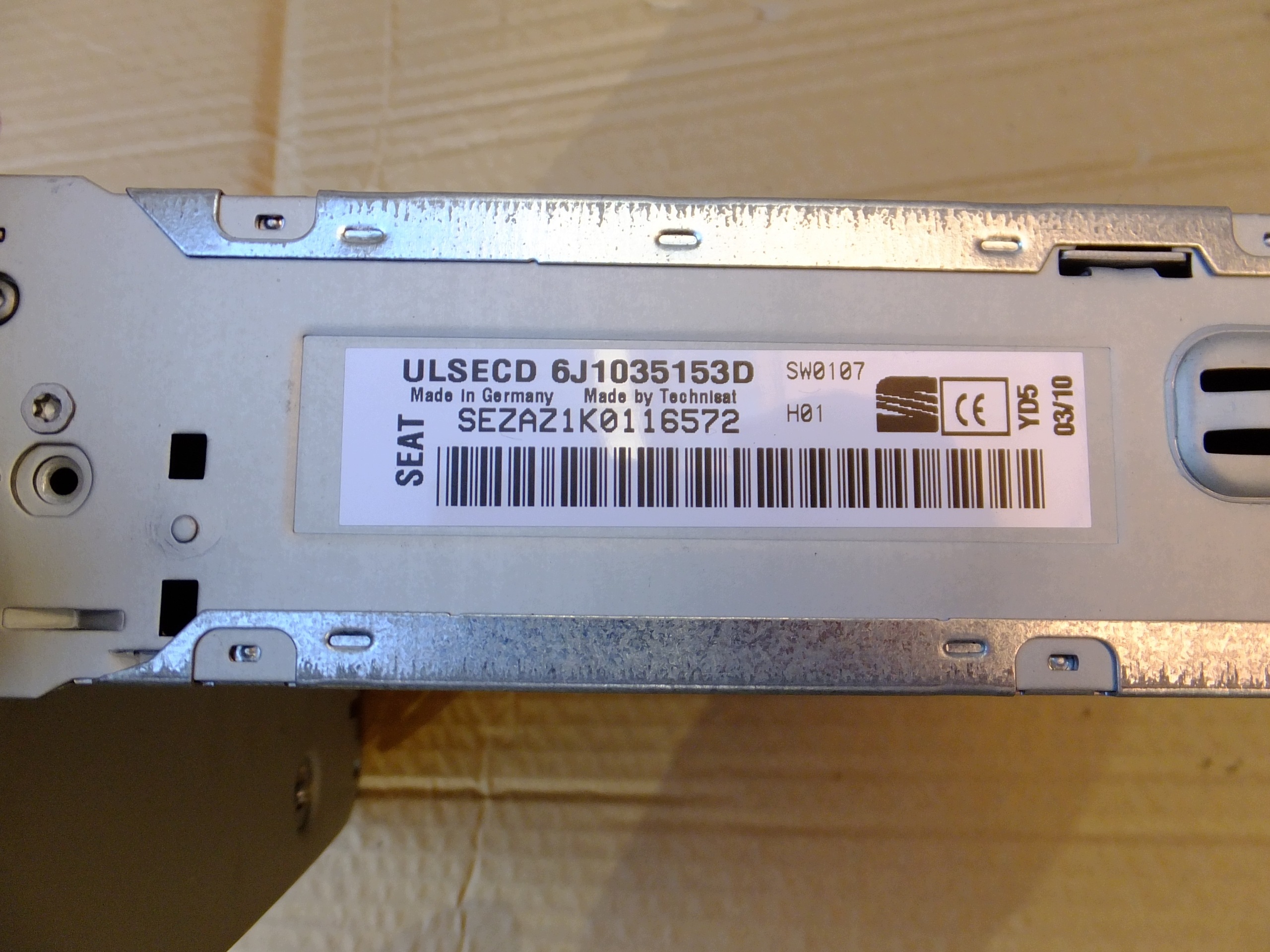 radio cd seat ibiza IV 6J1035153D