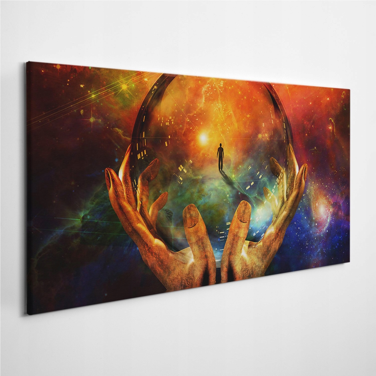 

Obrazy na płótnie Szkło Piłka Abstrakcja 120x60 cm