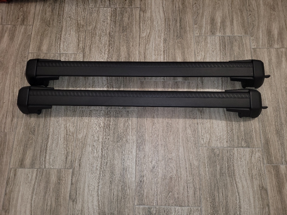 Čierny strešný nosič s nosníkmi Volvo XC40 Oe 32399472