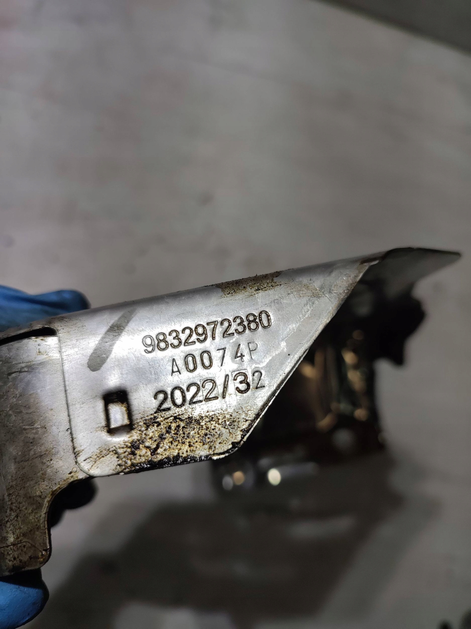 Opel Corsa F 2022 Blende Abdeckung 9832972380