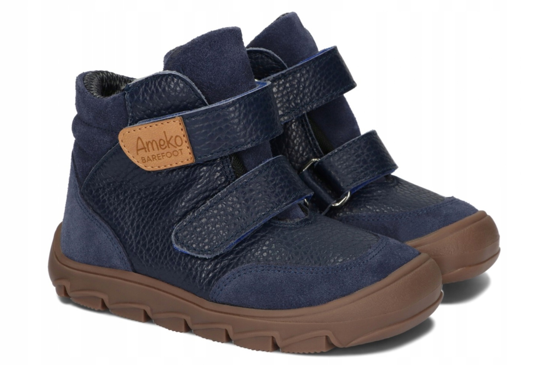 Barefoot Buty Ameko Dziecięce skórzane na jesień Półbuty do Przedszkola 30