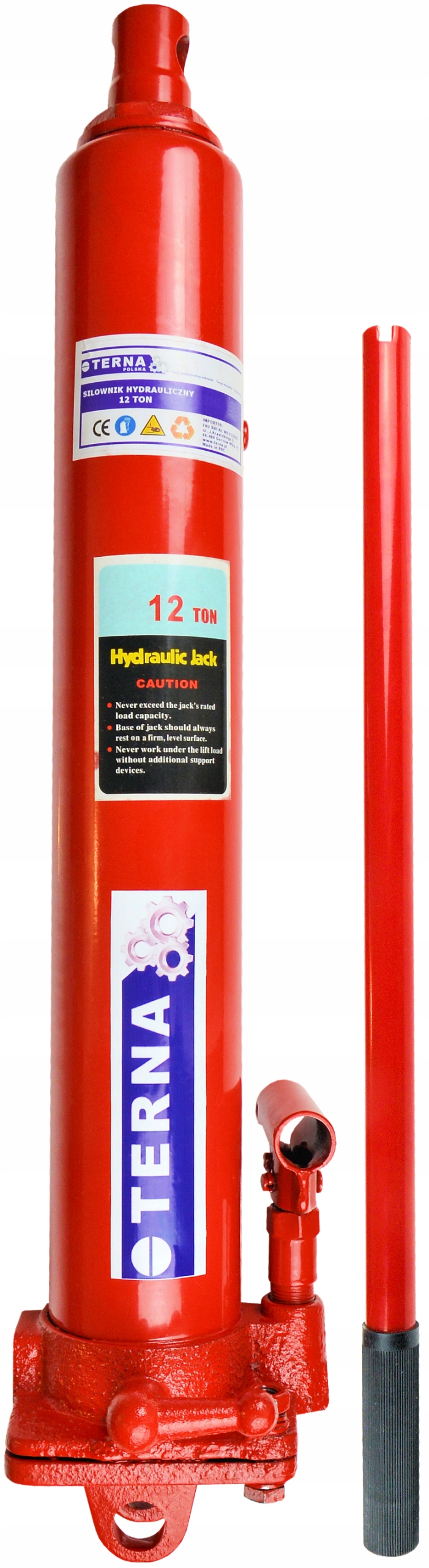 12T Ton Siłownik Hydrauliczny Do Żurawia Odkręcana Podstawa Żuraw Podnośnik