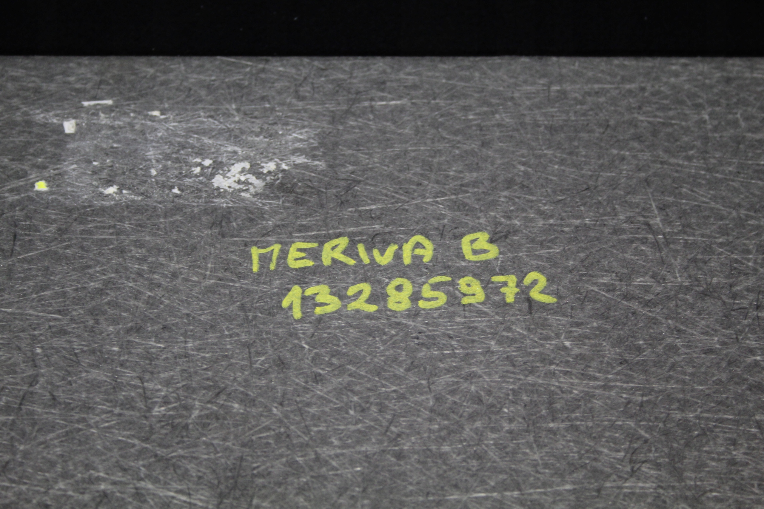 floor boot OPEL MERIVA B 13285972