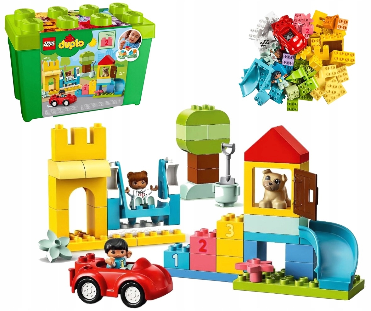 10914 Lego Stavebnice Duplo Krabička s kostkami Deluxe