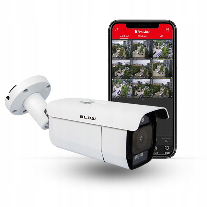 Kamera IP BLOW Inteligentna AI 2MP Starvis POE SD