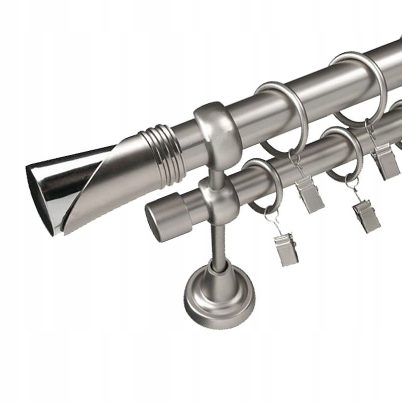 

Karnisz 260 cm długi Podwójny 25+19 mm do domu