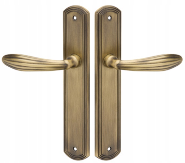 Kľučka na štítku Tupai 1911-77 bez otvoru, antická matná patina