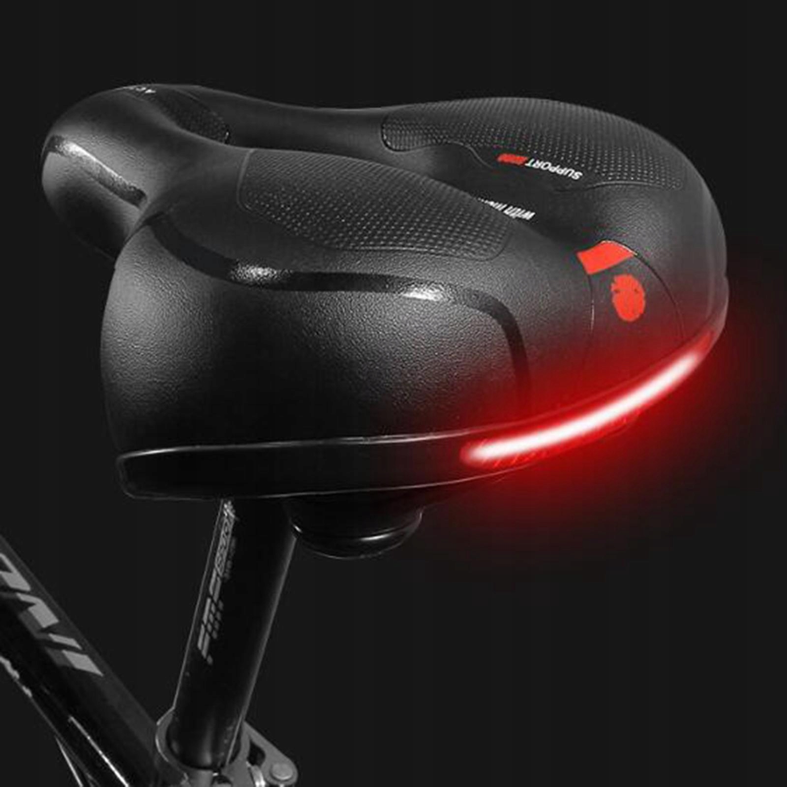 -Padded memory foam saddle Model Szerokie siodełko rowerowe z wyściełaną pianką