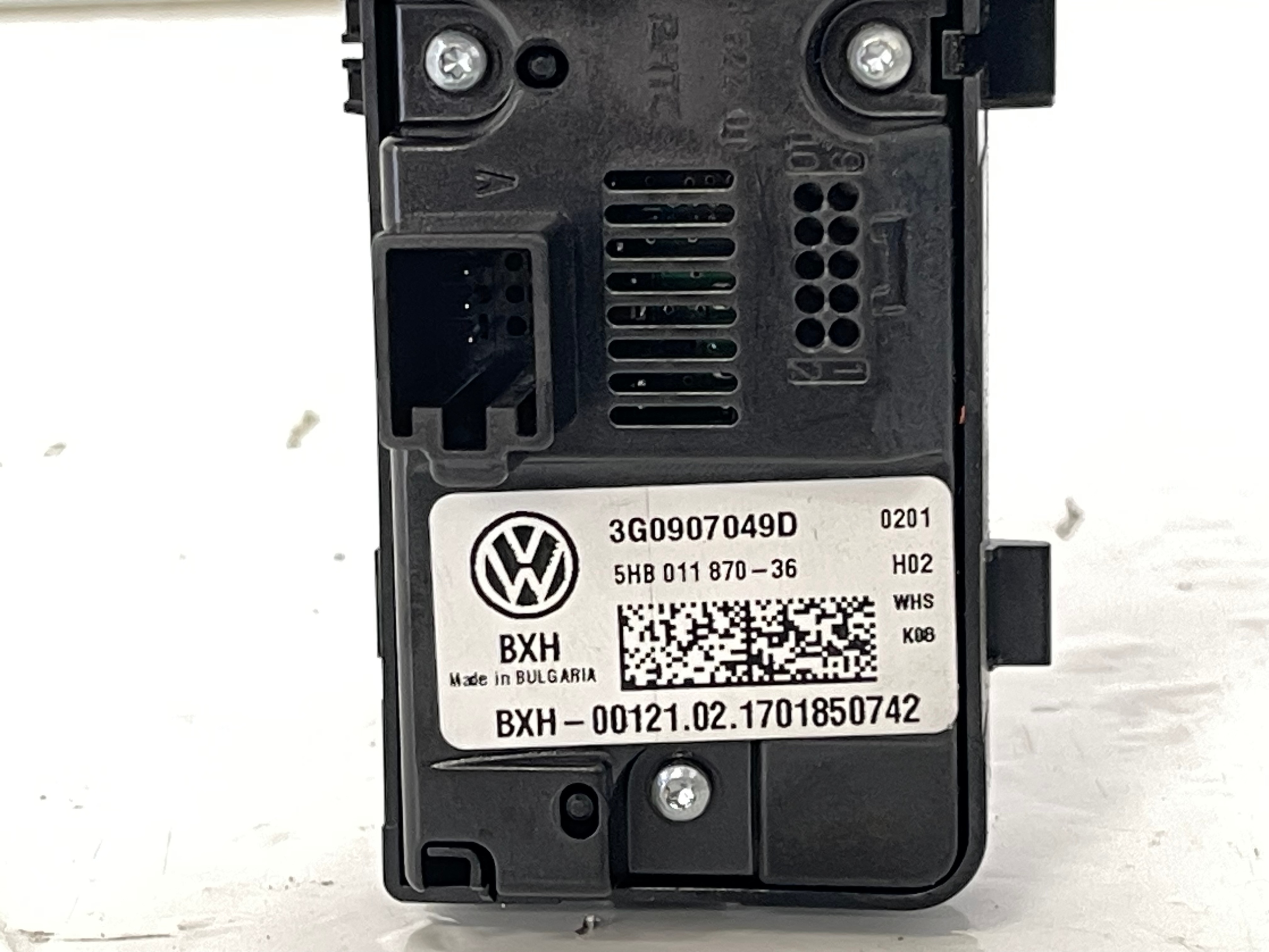 VW PASSAT B8 ARTEON Unite commande clima Arrière 3G0907049D