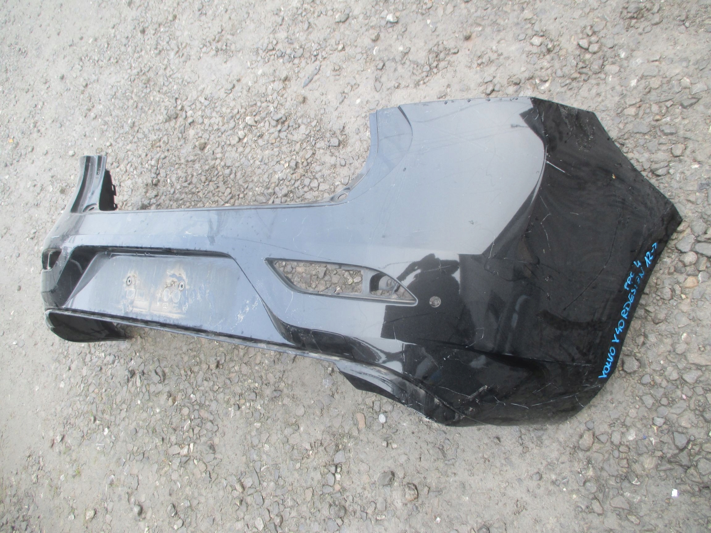 bumper rear VOLVO V40 R-design 2012R->