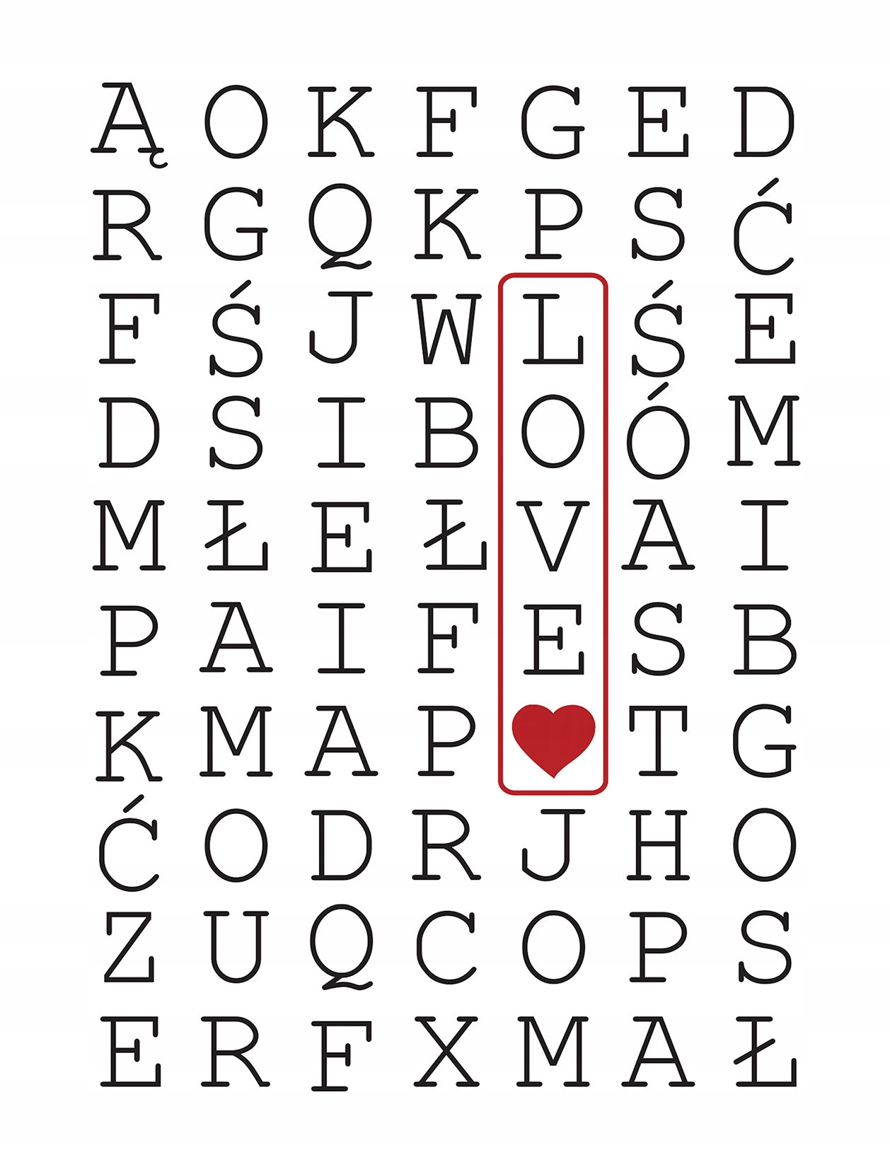 Fototapeta Láska Typografie Srdce Minimalismus Černočervené 206x275 lepidlo