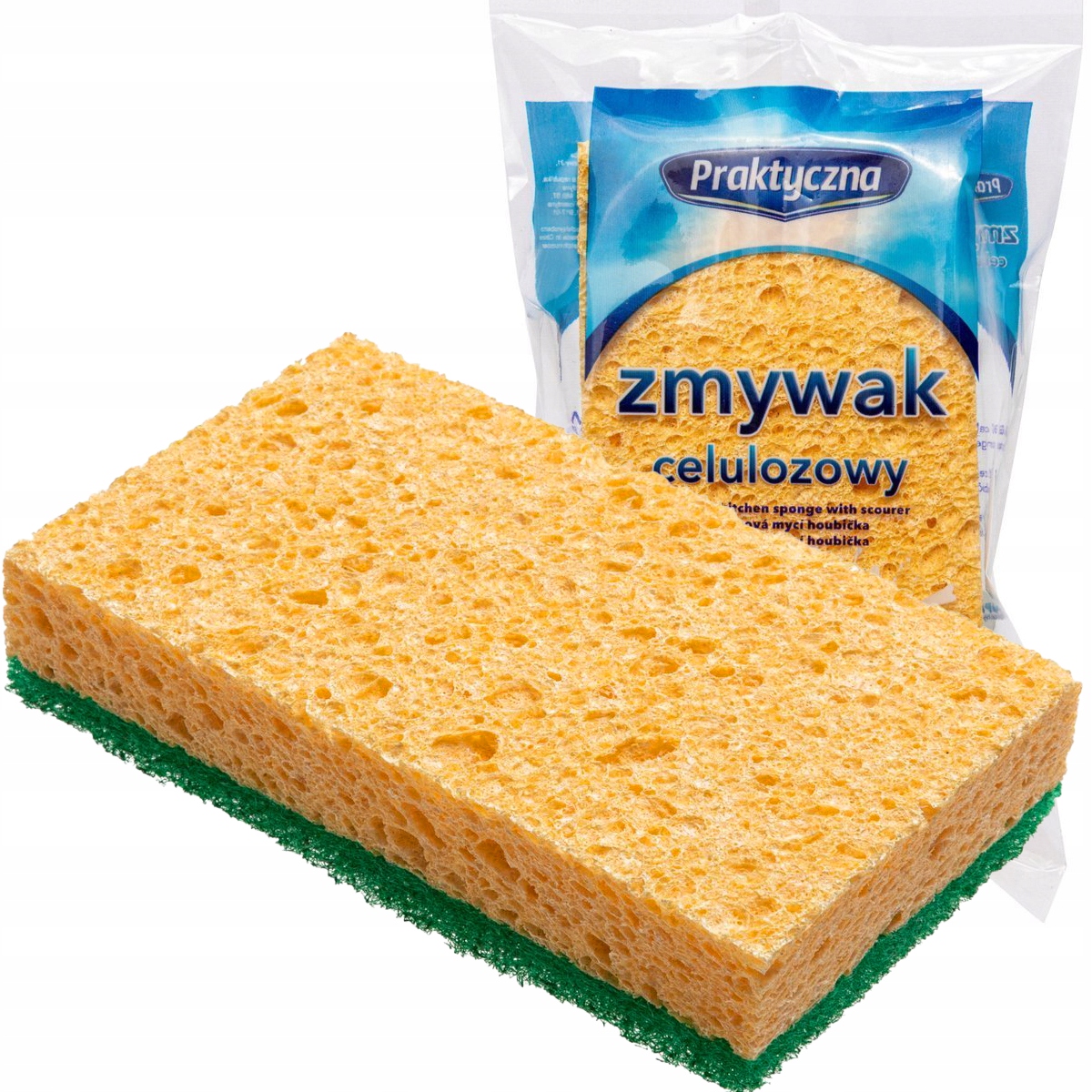

Dwustronna Gąbka Zmywak Kuchenny Celulozowy 1 Szt