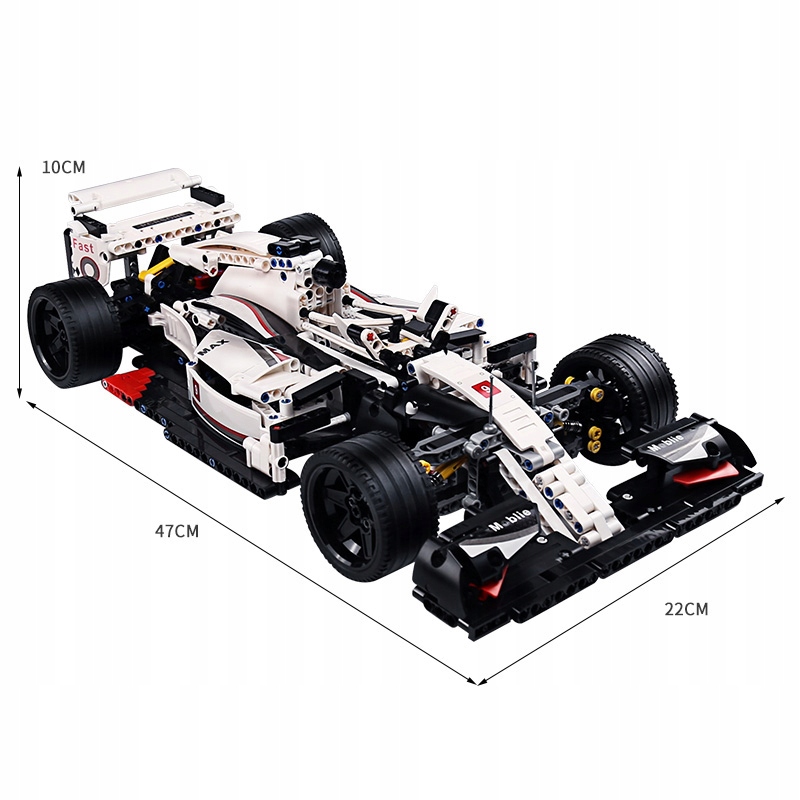 MOLD KING 13117 F1 automobilių statybinių blokų techninis komplektas Formulė 1 Gamintojo kodas 13117