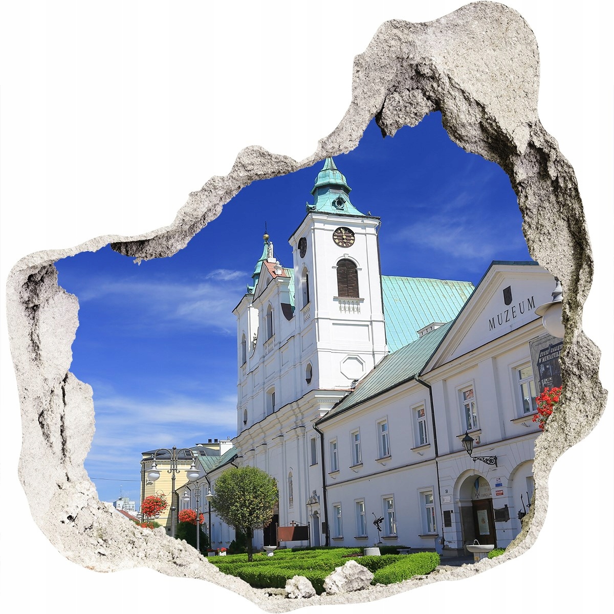 

Fototapeta dziura na ścianę 3d Rzeszów Polska