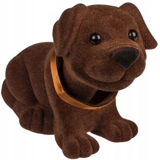 PIESEK Z KIWAJĄCĄ GŁOWĄ DO SAMOCHODU PAMIĄTKI PRL Producent bez marki